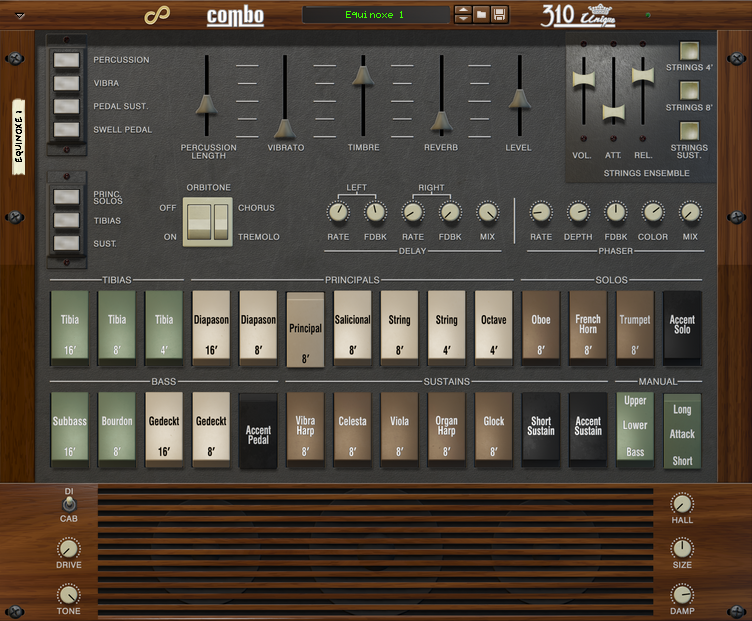 Combo310 Unique Organ