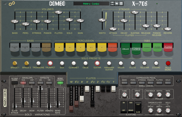 Combo X-705 Space Organ